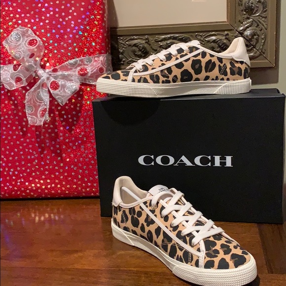 Coach Low top Leopard Print sneakers - Picture 4 of 8